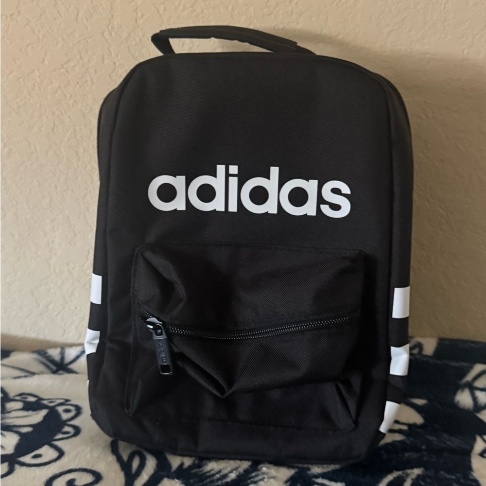 Adidas Black and White Lunch Bag